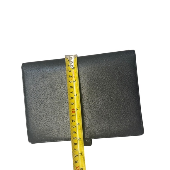 Coach vintage black leather business folio made in Italy rare - Picture 5 of 7